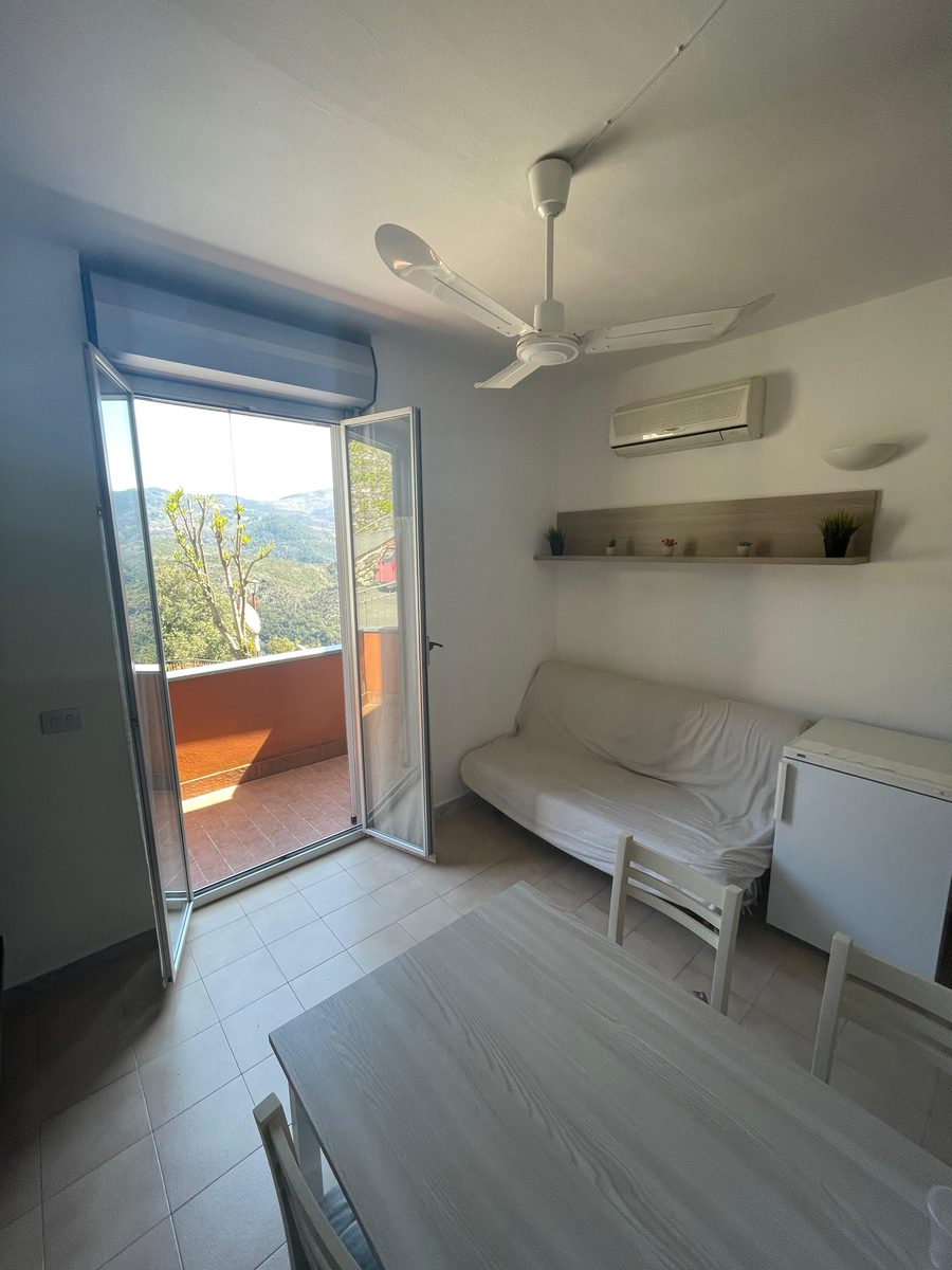 Divano letto nella zona giorno di Sabbia